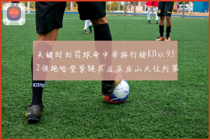 关键时刻罚球命中率排行榜KD以952领跑哈登紧随其后亚历山大位列第六